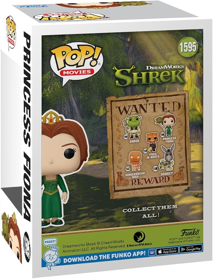 Funko Pop Movies: Shrek DreamWorks 30 Aniversario - Fiona Con Globo
