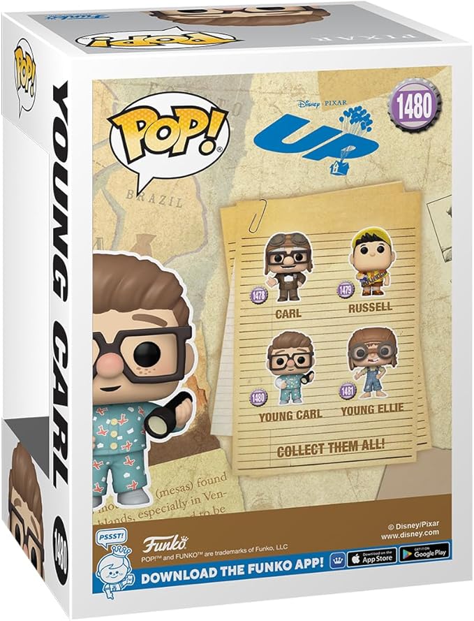 Funko Pop Disney: Up Una Aventura De Altura - Joven Carl
