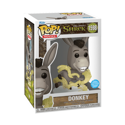 Funko Pop Movies: Shrek DreamWorks 30 Aniversario - Burro Glitter